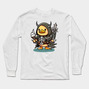 Ice Scream Warrior Ducky Long Sleeve T-Shirt